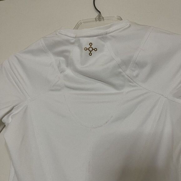 Tommie Copper Pro Grade Short Sleeve Shoulder Upper Back Pain White Shirt Small - Picture 4 of 5
